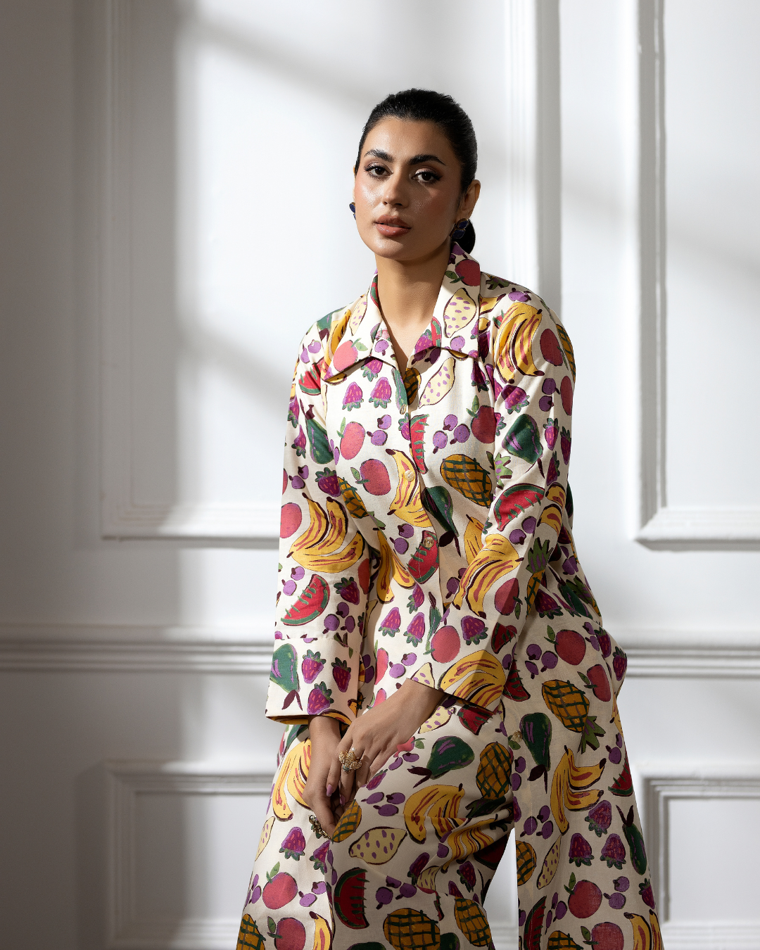 2 Piece - Printed Khaddar Suit