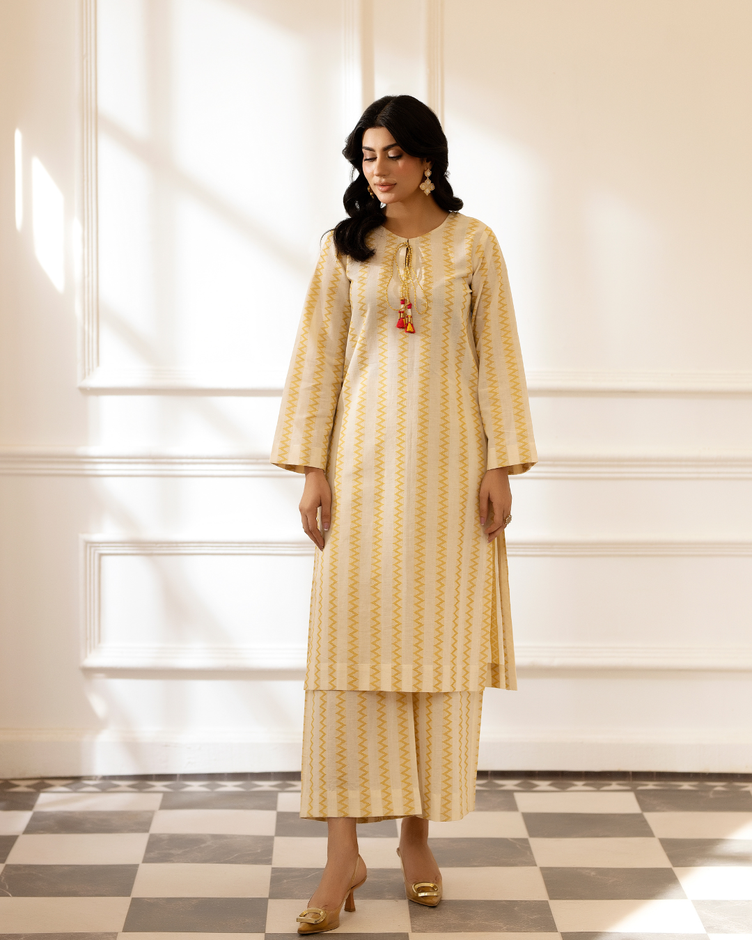 2 Piece - Jacquard Suit